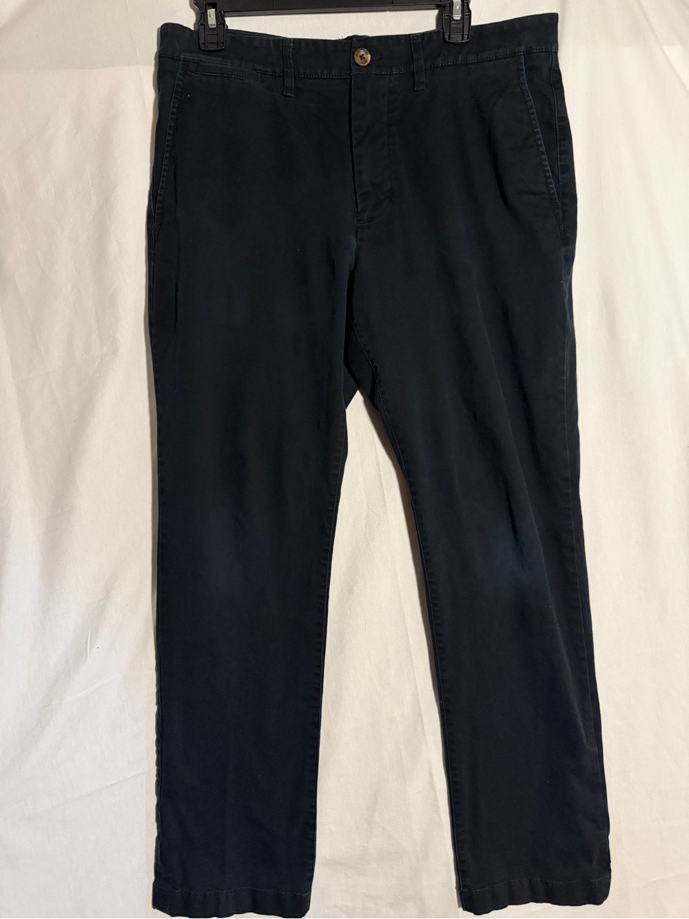 #453 Men's Black Casual Chino Pants
